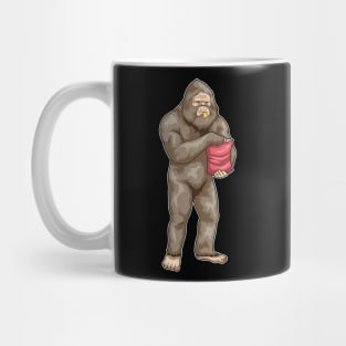 Bigfoot Halloween Potato chips Mug